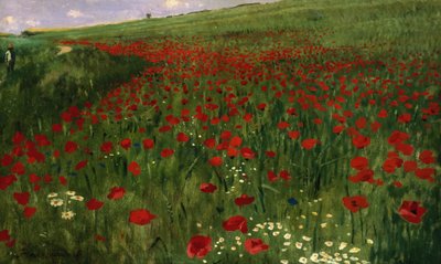 Le Champ de coquelicots, 1896 - Pál Szinyei Merse